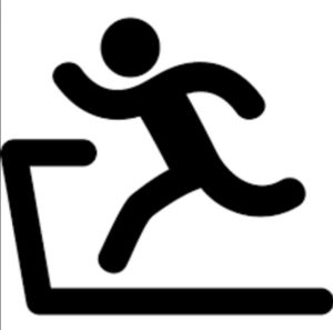 man on treadmill